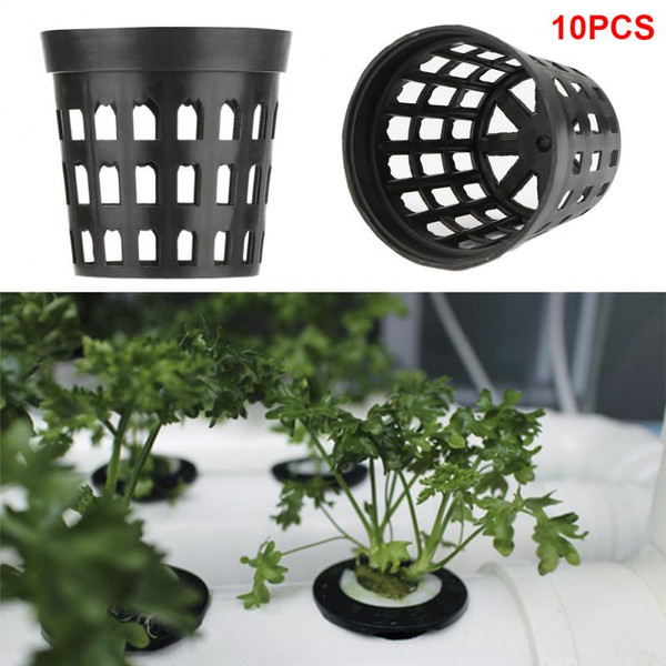 10 x Hydroponic Pots, available in 2 sizes. Buy in bulk and save!