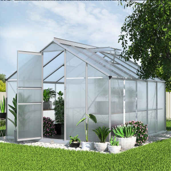 Greenfingers Aluminium Greenhouse 3m x 2.5m