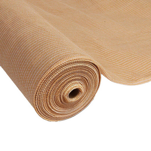50% UV Brown shade cloth roll, heavy duty 10m