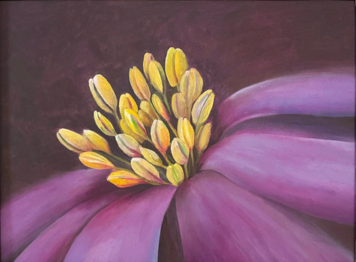 Anemone | Dramatic Floral | Original Art by Julia Redman Anemone | Dramatic Floral | Original Art by Julia Redman