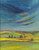 Bluest Sky - Expressive Landscape Painting - JR Original