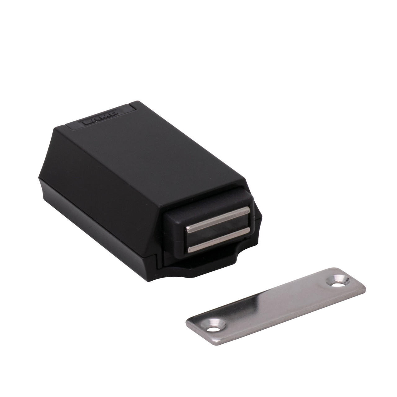 Matte Black Heavy Duty Touch Latch | Sugatsune America | Magnetic
