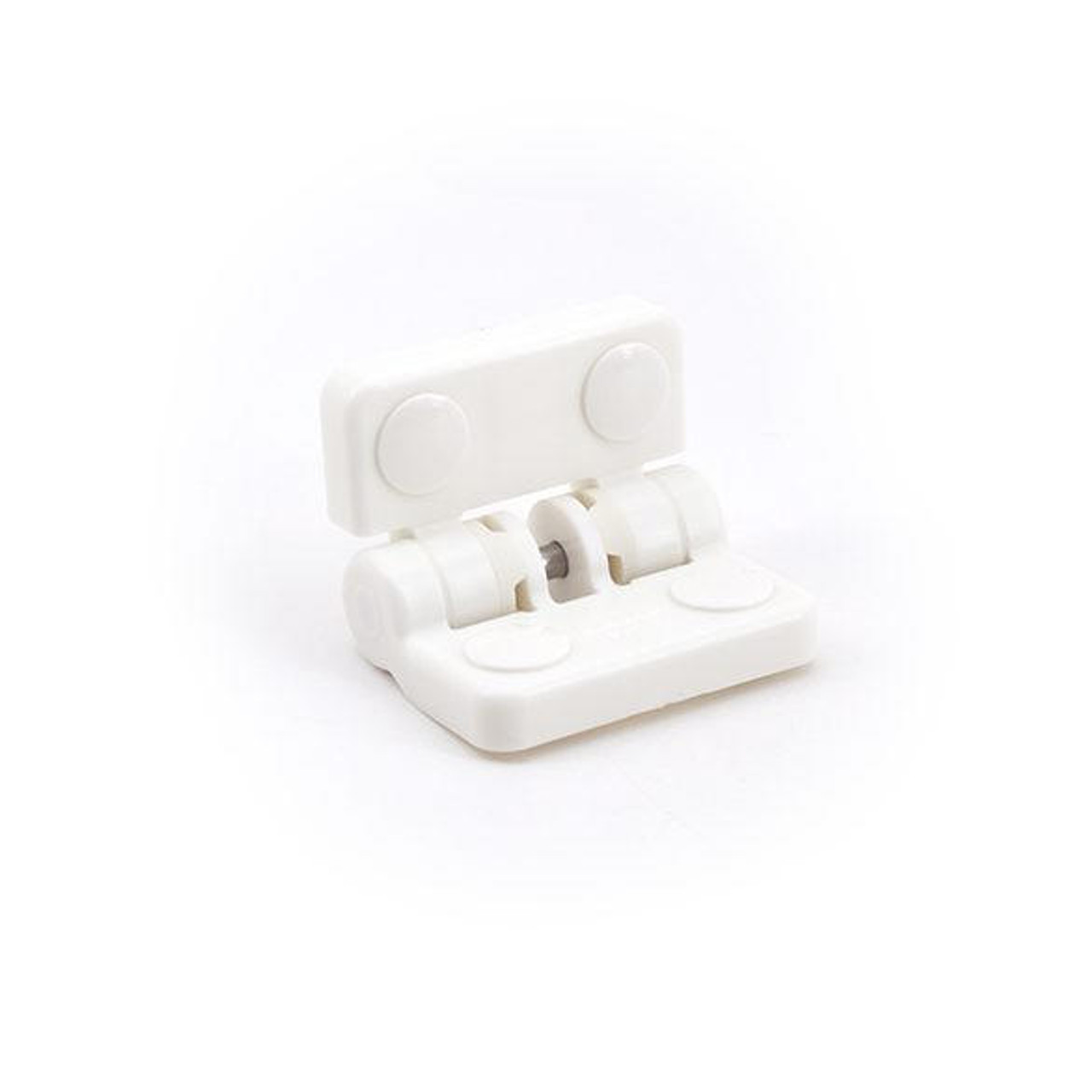 PLASTIC HINGE W/STOPPER (IVORY) - HG-YJ50IV