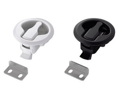 Flush Slam Latch - LJ-61/WHT - Sugatsune America