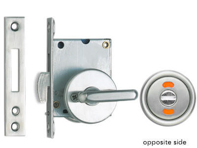 Sliding Door Latch With Indicator Lever Type - HC-30HL - Sugatsune