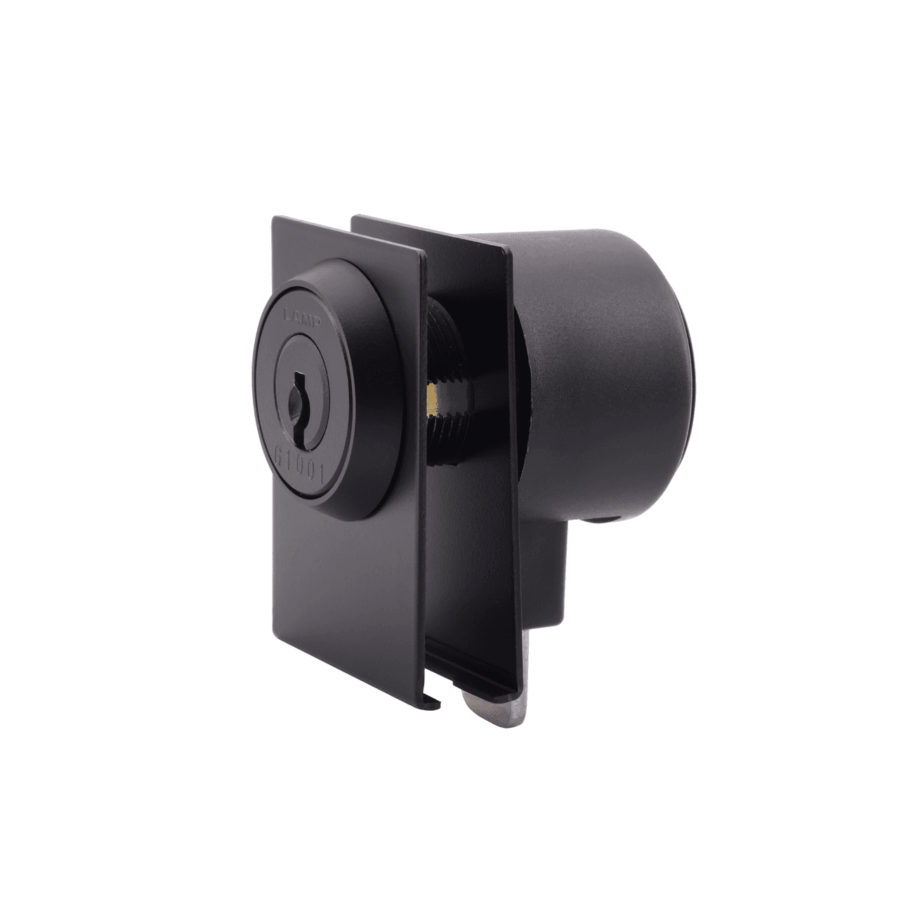 Square Plate, Cylinder Glass Door Lock Keyed Alike - 1310GL-SQ-BL-G1001 ...