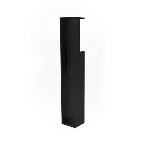 SLIM SLIDING DOOR HANDLE (BLACK) - Sugatsune