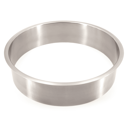 12" Satin Round Trash Chute - AN-HH030-HL