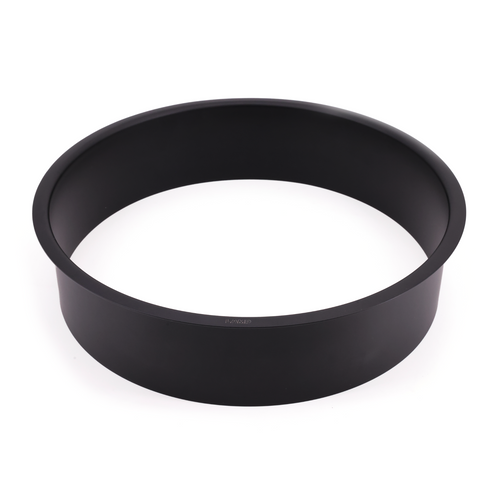 12" Black Round Trash Chute - AN-HH030-BL