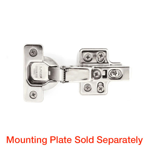 Stainless Steel Soft-Closing Euro Cup Hinge (Half-Overlay) - 180SUS-D46-10T