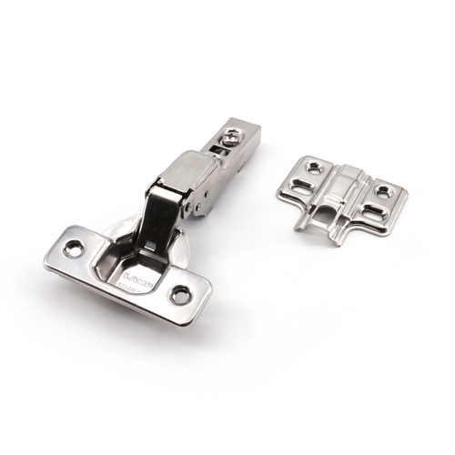Stainless Steel Self-Closing Euro Cup Hinge (Half-Overlay) - 180SUS-C46-10T