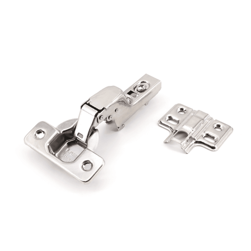 Stainless Steel Self-Closing Euro Cup Hinge (Inset) - 180SUS-C46-0T