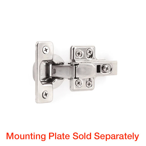 Stainless Steel Self-Closing Euro Cup Hinge (Inset) - 180SUS-C46-0T