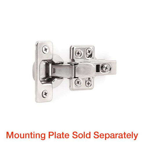 Stainless Steel Self-Closing Euro Cup Hinge (Inset) - 180SUS-C46-0T