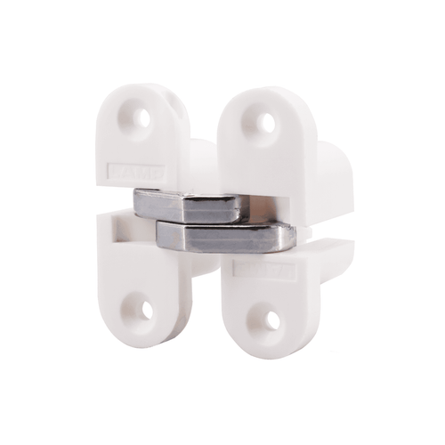 White Concealed Hinge  - RE-45-WT