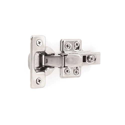 Stainless Steel Soft-Closing Euro Cup Hinge (Inset) - 180SUS-D46-0T-CN- (Requires 180SUS-P6T Mounting Plate, Sold Separately)