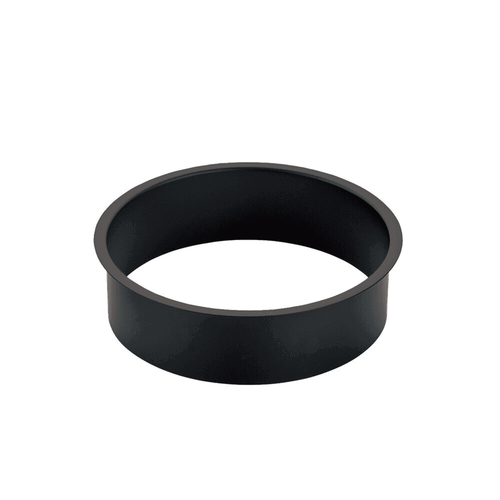 10" Black Round Trash Chute - AN-HH025-BL-CN