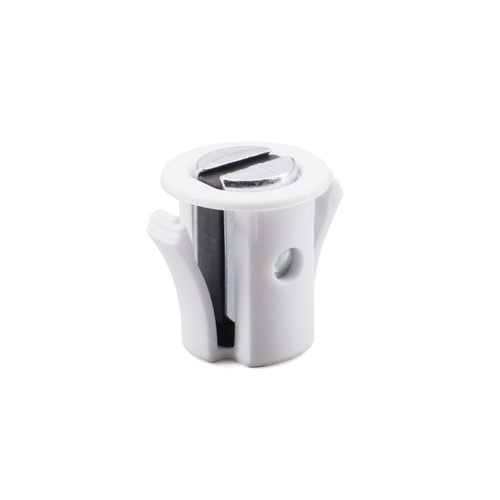 White Snap-In Magnetic Catch - MC-RS30/WHT