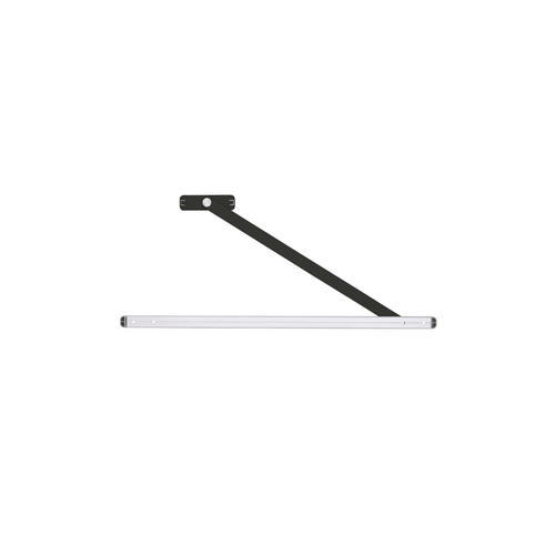 Overhead Concealed Door Stopper, Black - SAS-V450-BL
