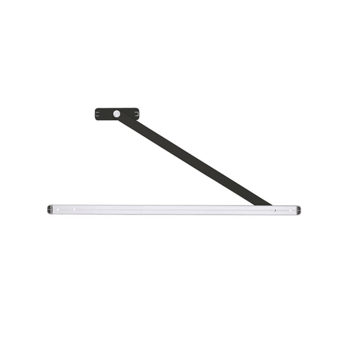 Overhead Concealed Door Stopper, Black - SAS-V600-BL