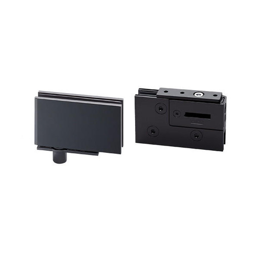 GLASS HINGE BLACK - GS-GH50-BL