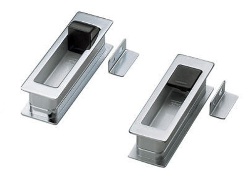 RECESSED PULL (W/DOOR STOPPER) - HH-P135/CR