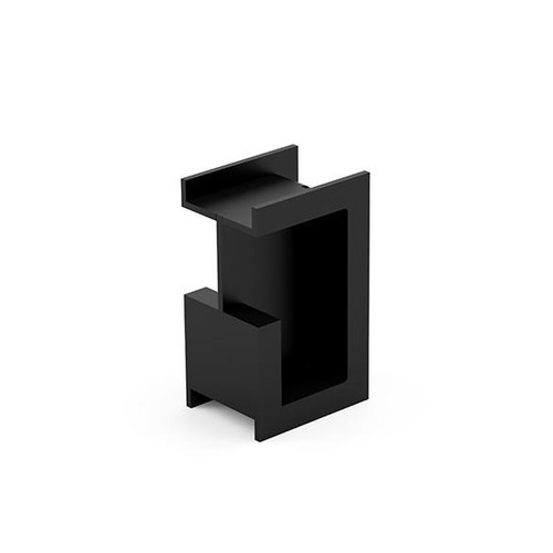 Black Stainless Steel Sliding Door Handle - DSI-4254-100-35-BL