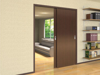 Recessed Dual Soft Closer Pocket Door - FD80DHCHP-PD - Sugatsune