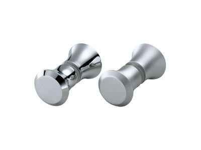 Back To Back Glass Door Knob  - DG-BT2/40-CR
