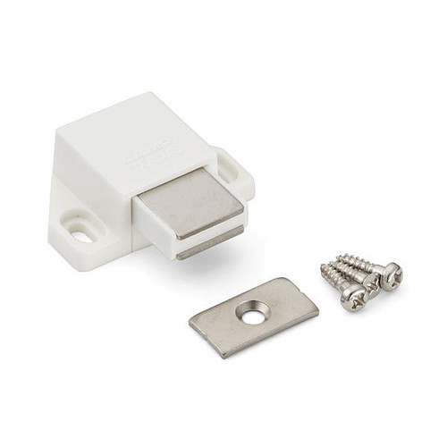 Magnetic Touch Latch White (Single)  - ML-30S/WHT