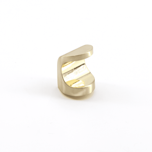 Satin Brass Plated Knob  - MKZ-L/SB