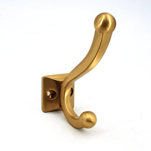 FORGED BRASS DOUBLE HOOK - PXB-BN05-231-SB-CN