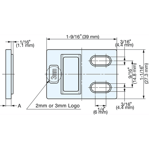 SPACER FOR LDD-S - LDD-S-P3 BL-CN