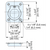 FOLDING RING PULL (SPRING LOADED) - 980641-CN - 1