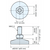 STAINLESS STEEL GLIDE - RP-25M6-CN - 1