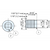 MAGNETIC CATCH WHITE - MC-IS4WP-CN - 1