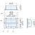 STAINLESS STEEL RECESSED GRAB HANDLE - HH-M400-CN - 1