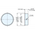 STAINLESS STEEL RECESS PULL - RP-30-CN - 1