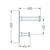 Double Coat Hook  - DSH-05 - 1