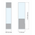 STAINLESS STEEL Sliding Door Handle (Black) - DSI-4257-35-BL-CN - 1