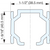 UPPER TRACK FOR SDR-A125 (3000mm) - SDR-A125-3000-CN - 1