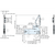 HEAVY-DUTY SWING DOWN STAY - SLDL-6-CN - 1