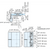 STANDARD FRAME GRAVITY HINGE - GH-G02SH-SM-L-CN - 1