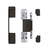 3-WAY ADJUSTABLE CONCEALED HINGE, 110° OPENING ANGLE - HES2S-150-A110-BL-CN - 4