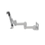 Tablet Arm, Double Arm - KA-A3-0231-LGR - 0