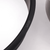 10" Black Round Trash Chute - AN-HH025-BL - 3