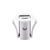 White Snap-In Magnetic Catch - MC-RS20/WHT - 1