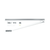 Overhead Concealed Door Stopper, White - SAS-V600-WT - 1