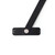 Overhead Concealed Door Stopper and Door Holder, Black - SAS-V600H-BL - 7
