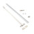 Overhead Concealed Door Stopper and Door Holder, Warm Grey - SAS-V600H-WGR - 2